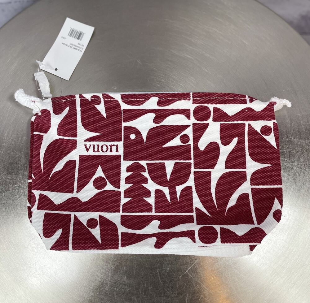 Vuori Limited Edition Holiday 2025 Cody Hudson Canvas Zippered Pouch Bag NWT